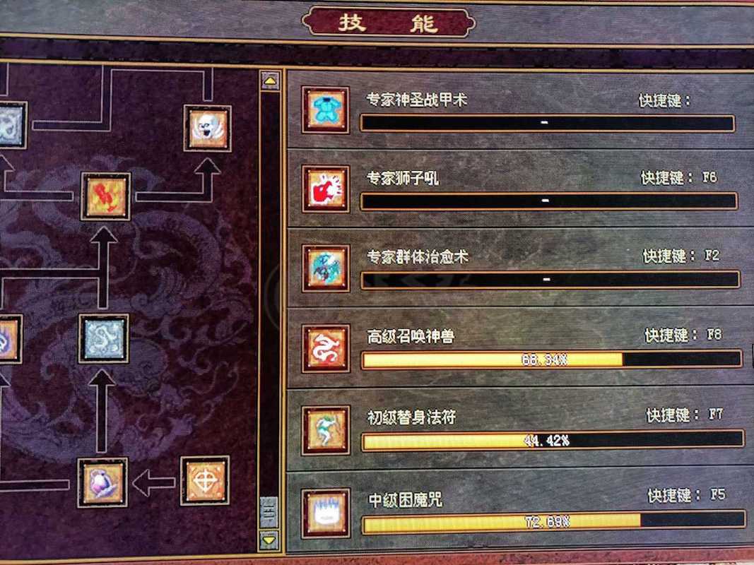 传奇3技能_传奇技能等级表_传奇技能一览表